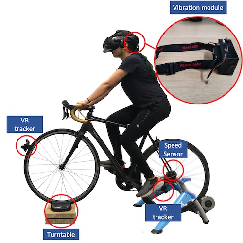 Thumbnail for Reducing Virtual Reality Sickness for Cyclists in VR Bicycle Simulators