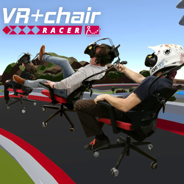 Thumbnail for VRChairRacer: Using an Office Chair Backrest as a Locomotion Technique for VR Racing Games